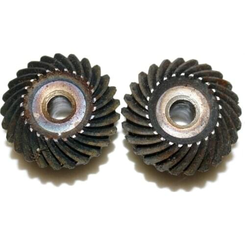 2Pieces/Lot . 1.5M-25T/25T Precision Spiral Bevel Gear Helical Gear-Diameter:39.5mm Hole d:10mm
