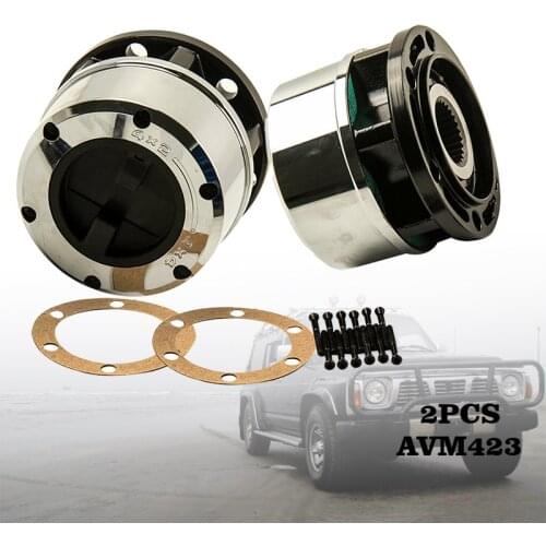2Piece x FOR NISSAN Patrol MK/MQ/P40 80-89 Y160 Y260 AVM 423 free wheel Locking hubs AVM423 B042 40250C6000 40250-C6000