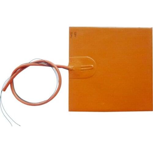 280*280mm 110V 400W Silicone heated bed with 100 K Thermistor, adhesive.heat mat. heatbed.3D printer mat.printer pad,heatbed