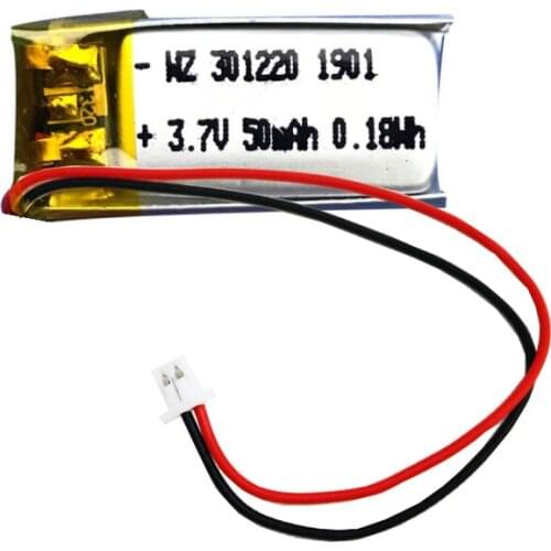 301220-50mAh Bluetooth headset VR glasses sporting goods electronic gift polymer rechargeable battery