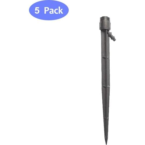 5Pcs adjustable water droplet size scattering nozzle connected to 4 / 7mm hose garden fountain greenhouse greenhouse irrigation