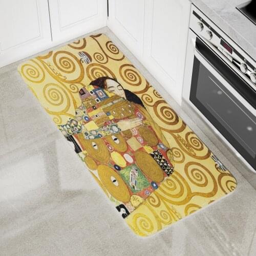 Abstract Art Illustration Mat Bedroom Entrance Doormat Home Hallway Floor Decoration Living Room Carpet Bathroom Anti-Slip Rug