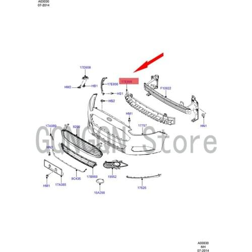 CAR front bumper lower bracket bumper For dMo nd eo front bumper bracket front bumper fixing bar front bumper inner iron