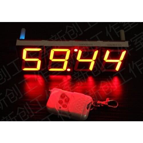 Wireless countdown clock for real life room escape game props countdown timer