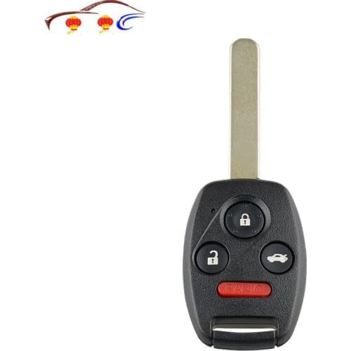 J48 4-key key comes with chip N5F-S0084A 313.8 frequency For Honda Civic EX SI 2006 2007 2008 2009 2010 2011 Remote Car Key Fob