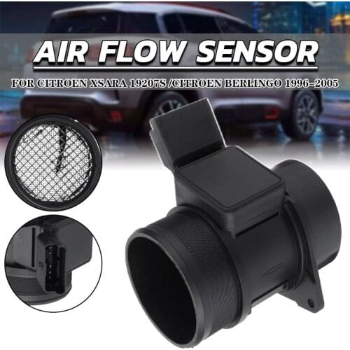 5 Pins 2.0 HDi Mass Air Flow Sensor Meter For Peugeot 306 307 406 806 FOR CITROEN XSARA 5WK9621 000019207S
