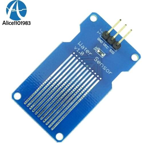 Rain Water Sensor Water Level Sensor Module Depth of Detection Board For Arduino DC 3.3V 5V