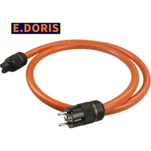 E.DORIS E15 Lotus CD Power Amplifier Oxygen Free Copper American European Standard Audio Power Cable
