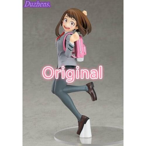 Original Japanes Anime My Hero Academia OCHACO URARAKA PVC Action Figure Anime Figure Model Toys Figure Collection Doll Gift