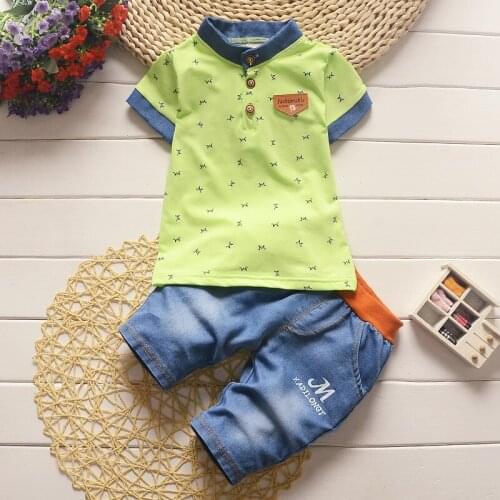 BibiCola baby boys summer clothing sets bewborn baby casual t-shirt+short pants 2pcs tracksuits for bebe boys infant sports suit