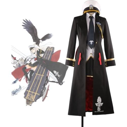 Azur Lane Enterprise B Cosplay Costume Azur Lane Cosplay Costume Custom Made Full Set Any Size