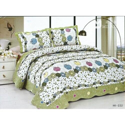 The new foreign trade boutique quilt bedding three-piece suite Bedding