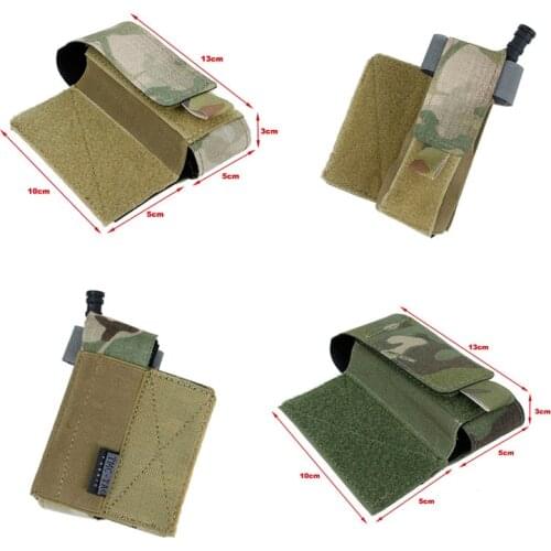 TMC New Tactical Vest Side Application Tourniquet Holder Carrier Pouch Storage Bag Trauma Shears Hanger Pouch MC/MTP/MCBK