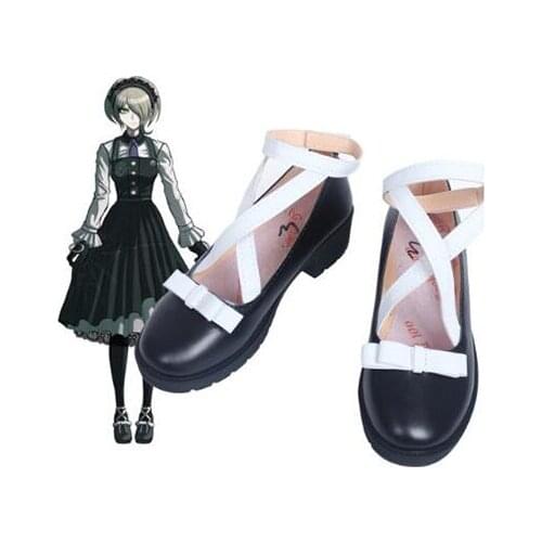 Danganronpa V3 Killing Harmony Kirumi Tojo Cosplay shoes Christmas Halloween Party Custom Made for Adult Women Shoes Accessories