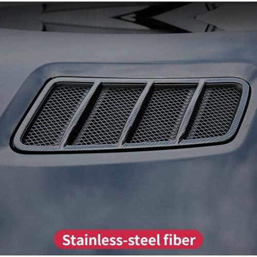 Front engine exhaust trim For Mercedes Benz gle coupe c292 amg w166 350d ml350 2012 gl 320 450 x166 gls interior accessories