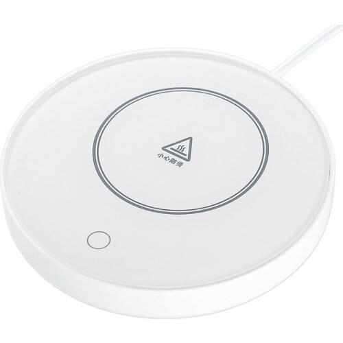 Coffee Cup Mug Warmer,USB Electric Beverage Warmer Plate for Heating Tea Water Cocoa Milk Heater Plate Home or Desk Use
