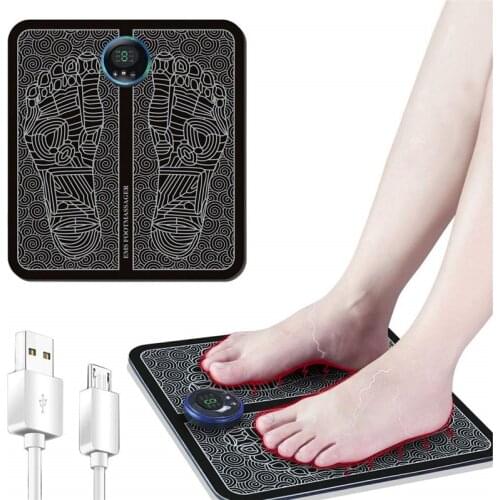 Foot Massager Tens Fisioterapia Mat Massageador Pes Muscular Electric EMS Health Care Relaxation Terapia Fisica Massage Salud