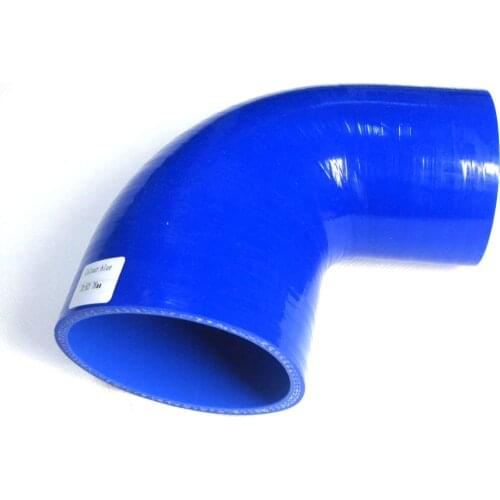 Elbow Reducers 90Degree 63-76mm(2.5-3'') Silicone Hose,Turbo Intercooler Piping Connect
