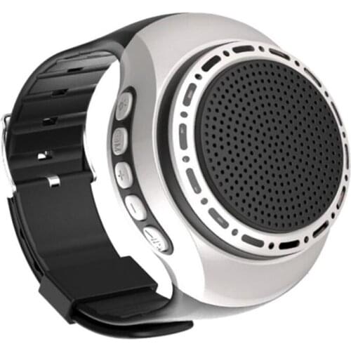 U6 Wrist Watch BT Speaker Card With Radio FM Portable Outdoor Sports Running LED Colorful 32GB Memory Card High Quality Durable