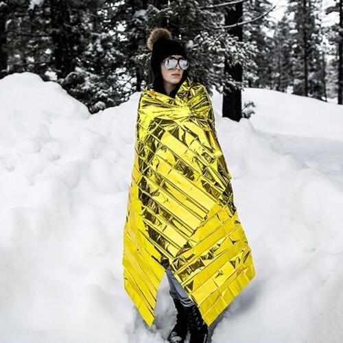 Outdoor Emergency First Aid Sleeping Bag First Aid Blanket Heat Preservation Life Saving Envelope Sleeping Emergency #Dropship