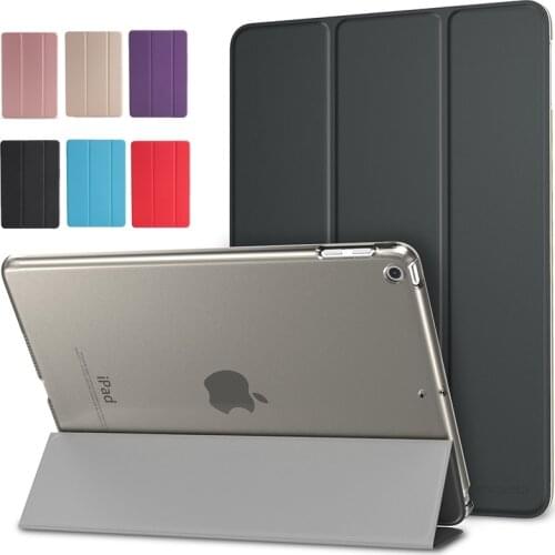 Smart Folio Cover For iPad 8 7th Generation Pro 12 9 11 10.5 Air 2 3 4 Leather Case Magnetic Tablet Protective Shell Protection