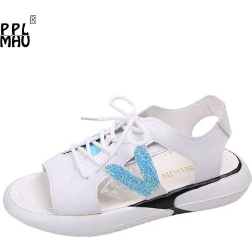 Plus size womens sports sandals Lightweight and comfortable casual shoes for summer Womens thick-soled heightened chunky shoes