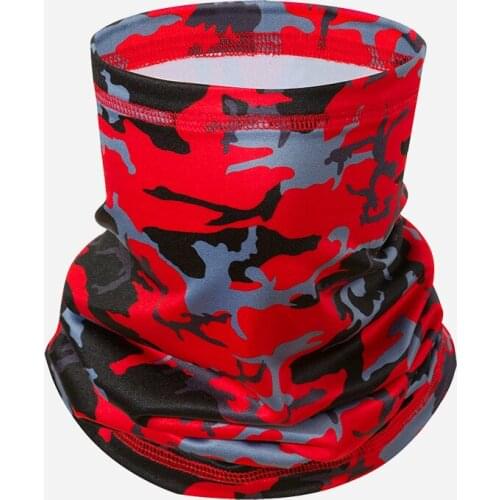 Winter camouflag headband scarf warm men and women with velvet riding bandana outdoor variety with velvet magic face towel scarf
