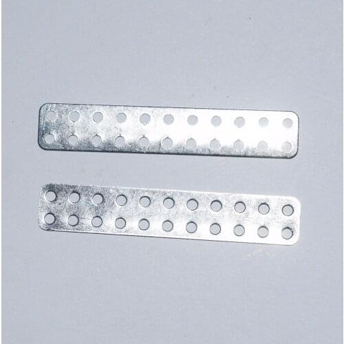 10/100pcs 55x10mm Porous iron plate/toy accessories/technology production materials/rc car toys for children/toys/baby toy