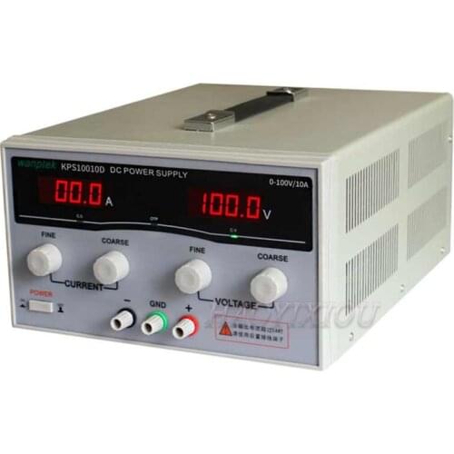 1000W 100V/10A KPS10010D High precision High Power Adjustable LED Dual Display Switching DC power supply