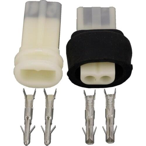 2 Pin Power Waterproof Auto Electrical Female Male Connector For Motor Motorcycle DJ3021-2.3-11/21