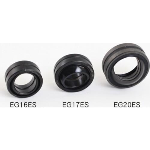 3pcs Forklift Rear Axle Steering Bearing Centrifugal Joint Bearing Inner Diameter 16mm 17mm 20mm GE16ES/GE17ES/GE20ES