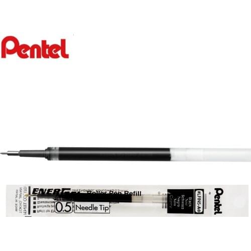 Pentel Colored Gel Pen Refill Colorful Ink Refills School Stationery Office Supplies Writing Pen Refill 0.5mm Needle Tip LRN5