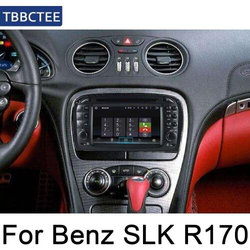For Mercedes Benz SLK Class 1996~2004 NTG HD DSP Android Car DVD GPS Navi Map multimedia player radio WiFi HD
