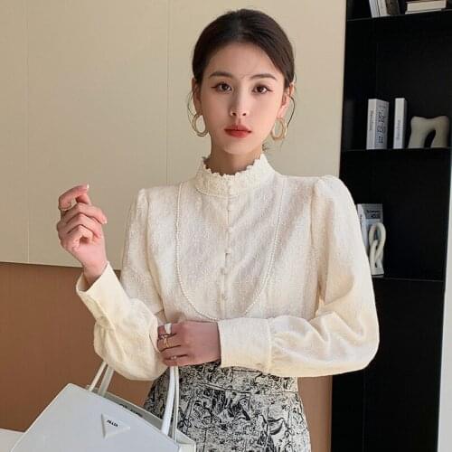 Блузки с воротником EOENKKY China At AliExpress