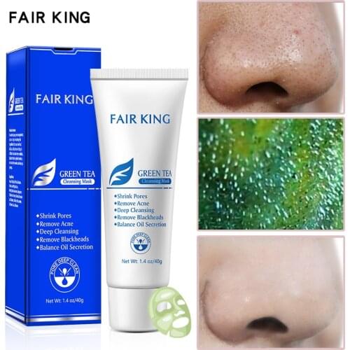 Green Tea Blackhead Mask Skin Care Remove Acne Nose Deep Cleansing Pore Strip Moisturizing Peel Mask Whitening Cream TSLM1