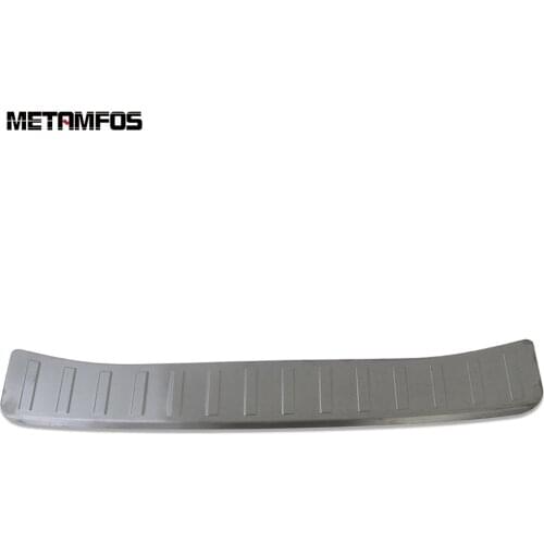 For Toyota Corolla 2019 2020 Hatchback Exterior Rear Bumper Foot Plate Tailgate Door Sill Scuff Guard Sticker Car Accessories