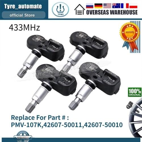 NEW PMV-107K 433MHz Tire Pressure Sensor FOR 2005-2012 Lexus GS ES LS Tyre Pressure Sensor 42607-50010 42607-50011