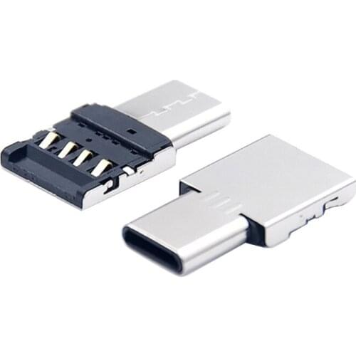 OTG Micro USB Type c USB-C to USB Adapter Type-c DATA Cable Converter For Xiao-mi Hua-wei Sam-sung Mouse usb Flash Drive