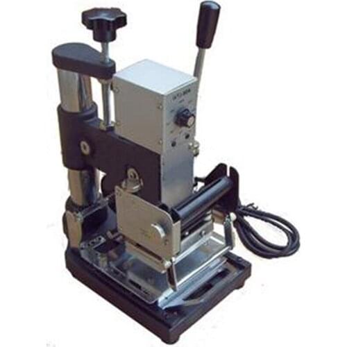 220V/110V Manual stamping machine,Bronzing Machine for PVC Card WTJ-90A 1pc