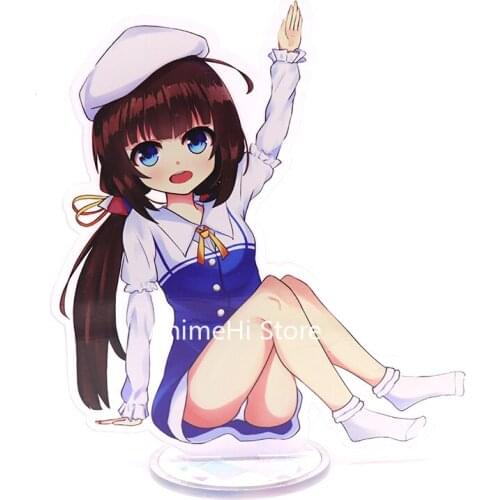 Ryuuou no Oshigoto! Action Figure Cosplay Anime Toys Hinatsuru Ai Sora Ginko Acrylic Figures Stand Model Dolls 15cm