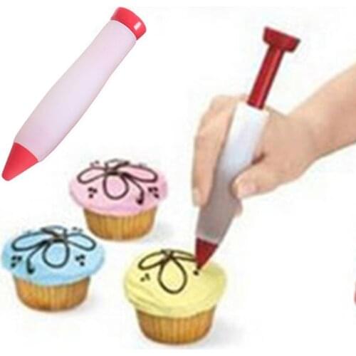 Silicone Food Writing Pen Chocolate Cake Decorating Tools Kitchen Utensil Gadget Kitchen Cooking Supplies
