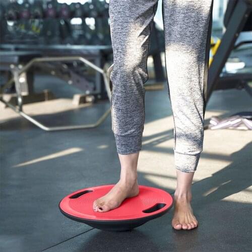 Yoga Balance Board Non-slip Fitness Stability Pad Balanced Coordination Training Board Strengthen Abdominal Muscles