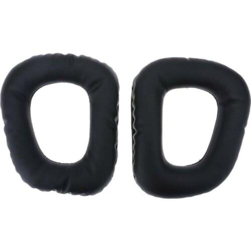 1 Pair Black Headsets Ear Pads Headband Cushion Cover Set Kit For Logitech G930