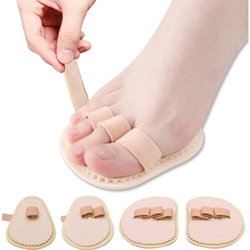 1PC Hammer Toe Straightener Bunion Protector Splint Overlap Toe Corrector Foot Care Tool Feet Bone Thumb Adjuster Toe Separator