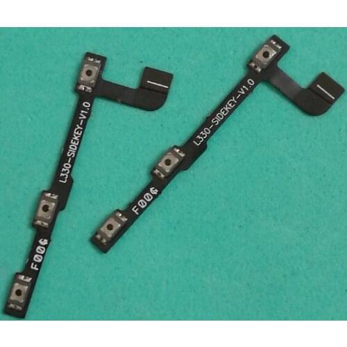 Wholesale Price 50PCS/Lot Power Volume Side Button Flex Cable Switch Button Flex Cable For Motorola Moto E3