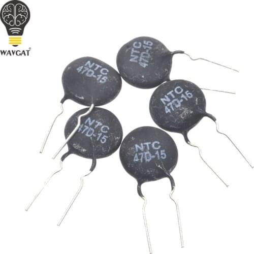 100PCS NTC Thermistor Resistor NTC 47D-15 47D15 Thermal Resistor Best Price