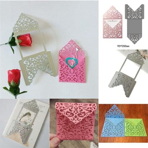 Flower Border Cutting Dies Metal Cutting Dies Crafts For DIY Scrapbooking Decorative Stencils