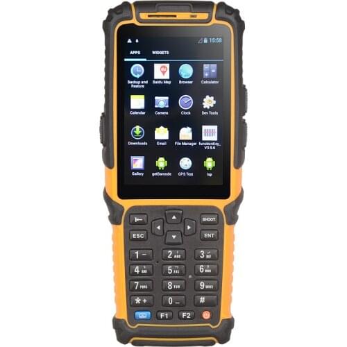 TS-901 Industrial IP64 Rugged Warehouse 2D QR code 1D Laser scanner PDA Handheld Android Barcode Reader terminal