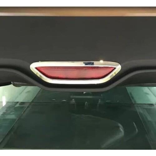For Toyota CHR C-HR 2017 2018 Chrome Rear Stop Lamp Brake Light Molding Trim Car Accessorie