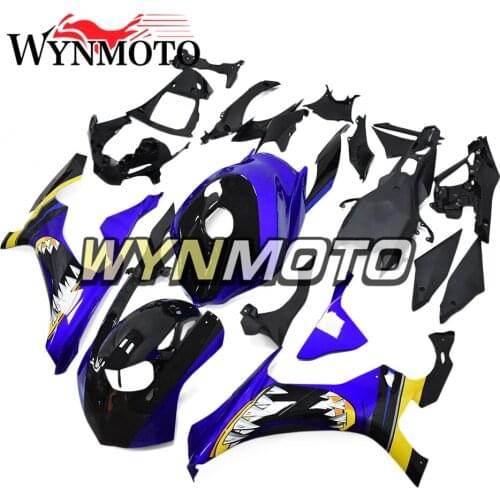 Shark Attack Fairing Kit For Yamaha YZF1000 R1 2015 2016 2017 2018 ABS Plastics Bodywork Frames YZF-R1 Blue Black Body Kits